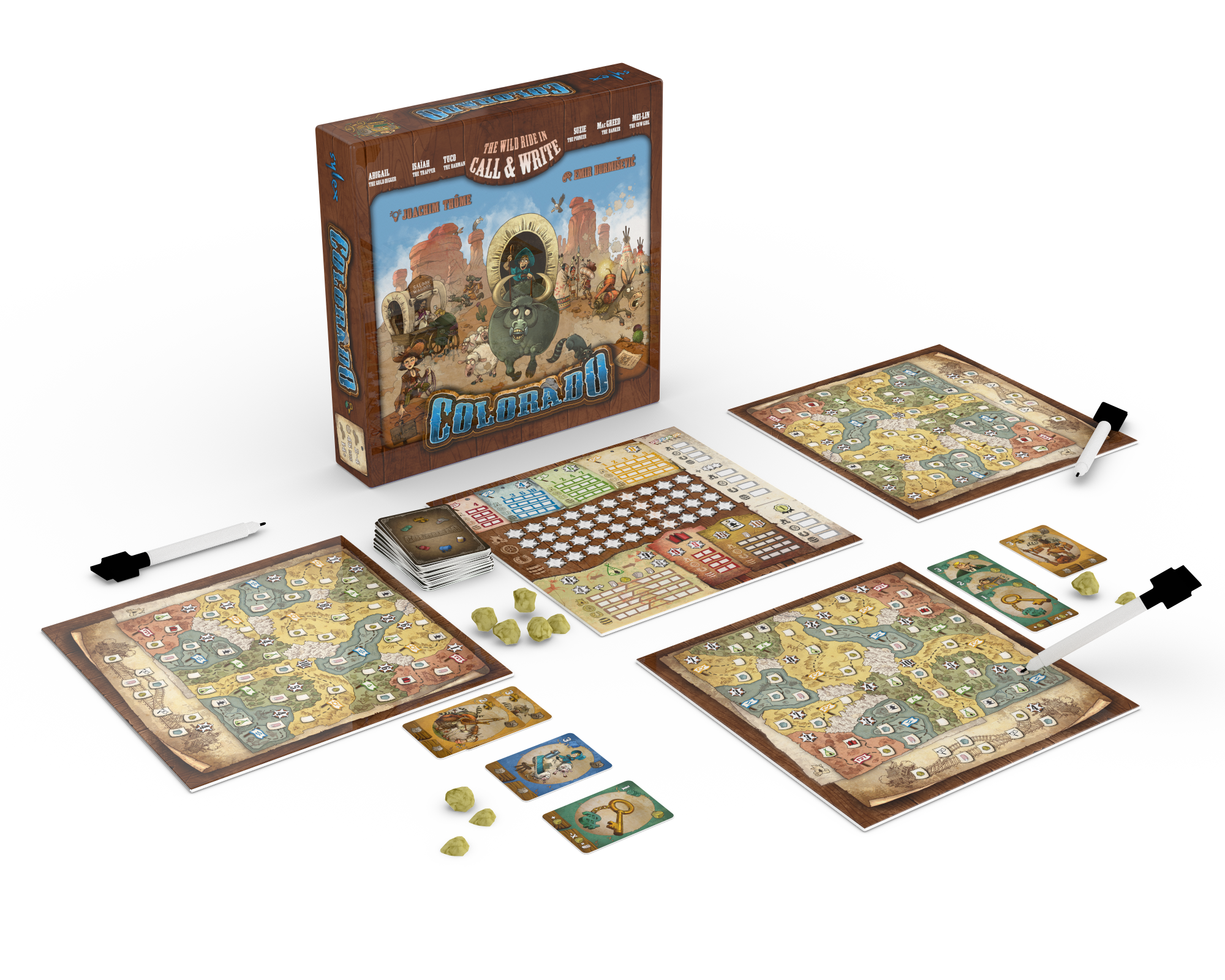 Sylex Edition Colorado gioco da tavolo edizione francese