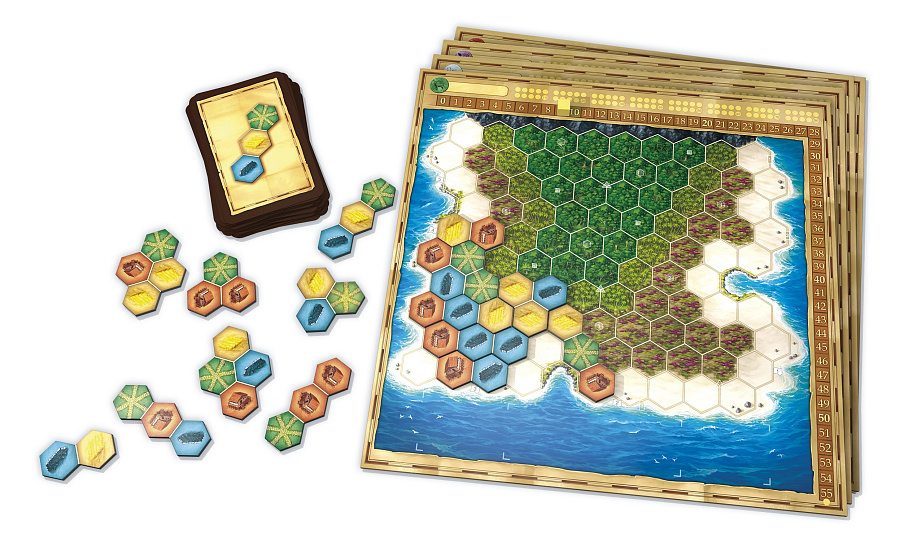 Niza Gams My Island gioco da tavolo legacy 24 episodi