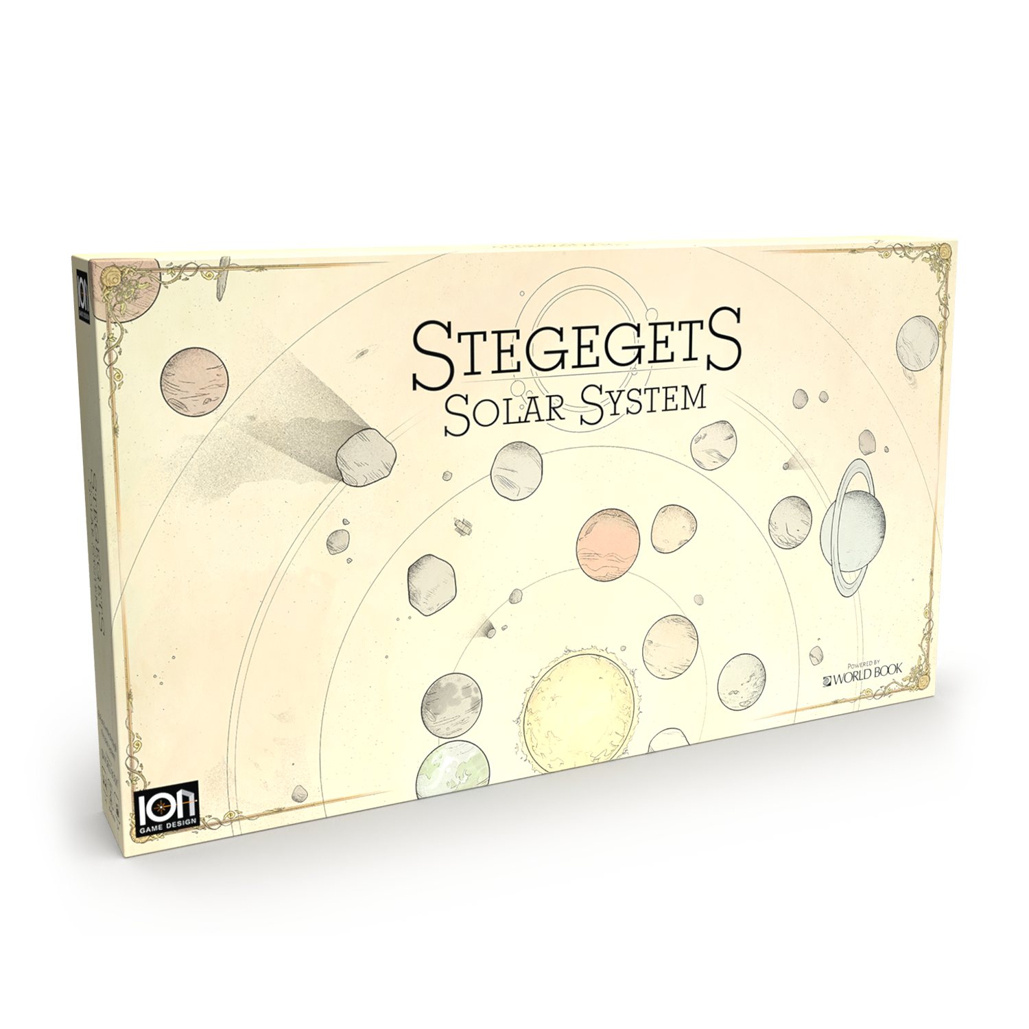 ION Games StegegetS Solar System gioco da tavolo famiglia