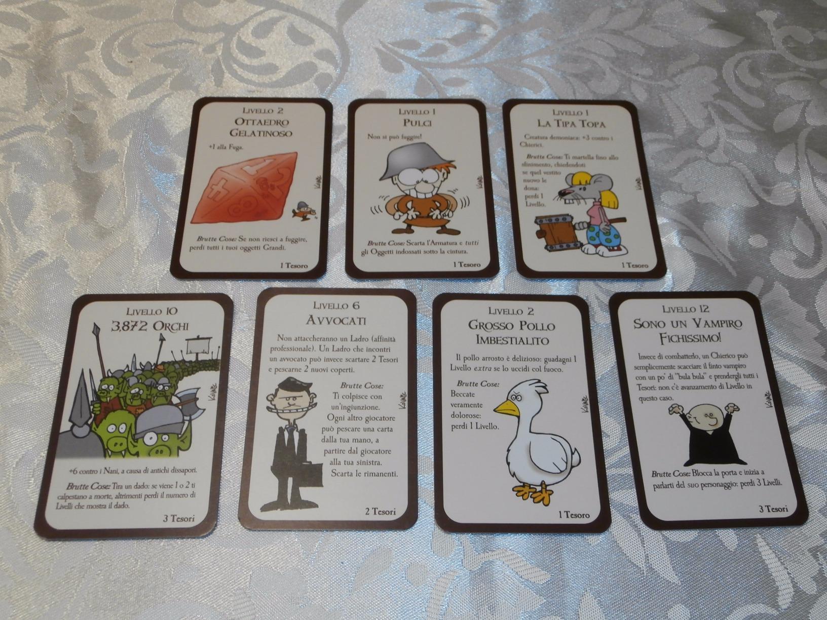 Raven Munchkin gioco di carte italiano da 3 a 6 giocatori