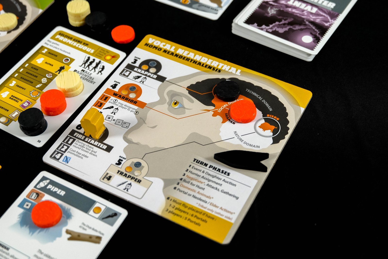 ION Games Neanderthal 2nd Edition gioco da tavolo preistoria