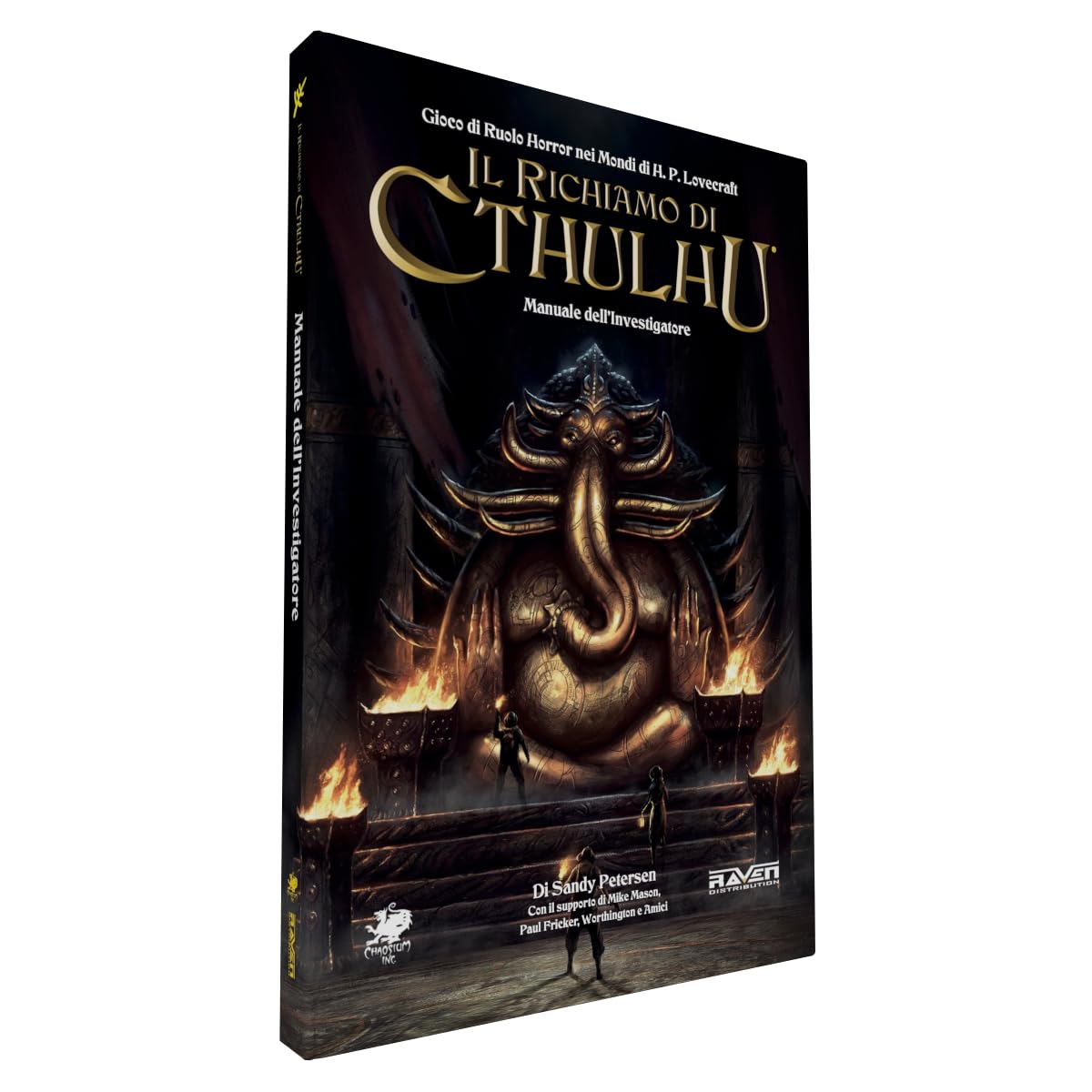 Raven Il Richiamo di Cthulhu Manuale Investigatore gioco ruolo
