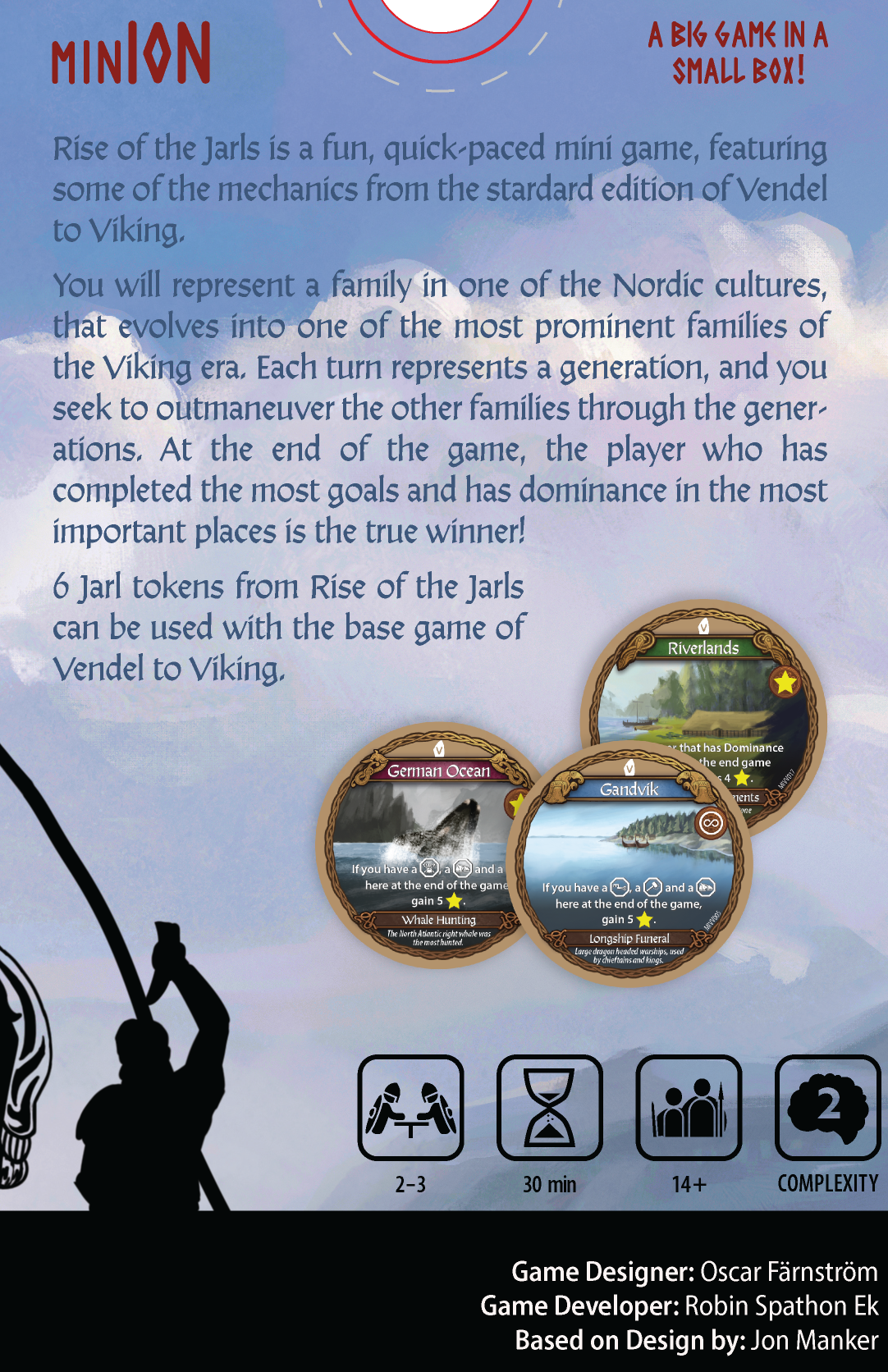 ION Games Vendel to Viking Rise of the Jarls gioco storico
