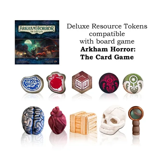 Niza Gams Arkham Horror Token Realistici Set 90 Gettoni