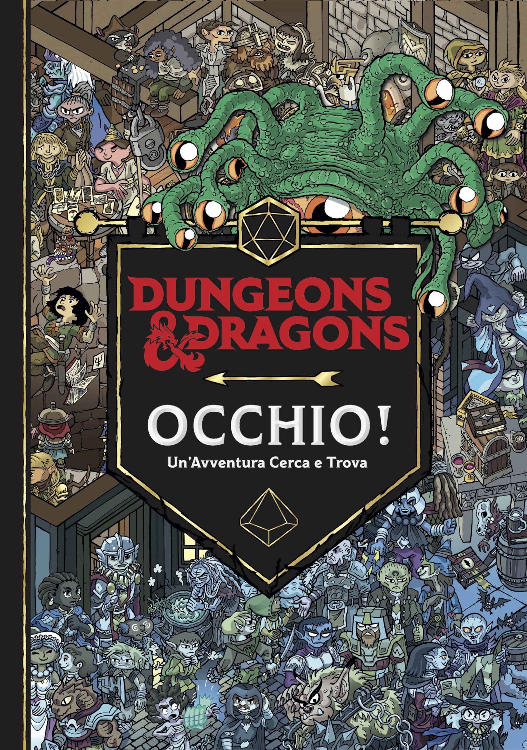 Raven Edizioni Dungeons & Dragons Occhio! libro cerca e trova