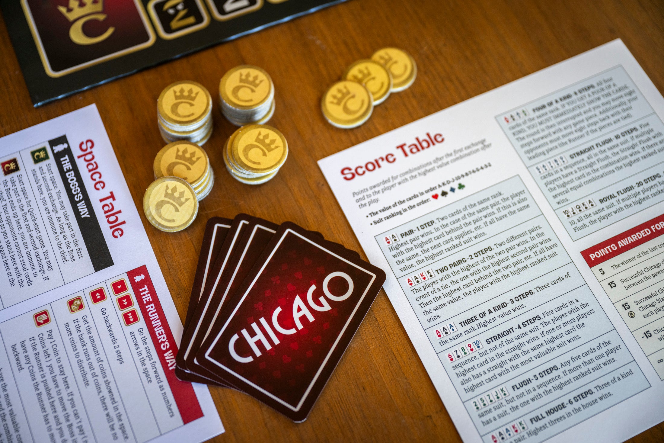 ION Games Chicago Grand Slam gioco da tavolo 2-4 giocatori