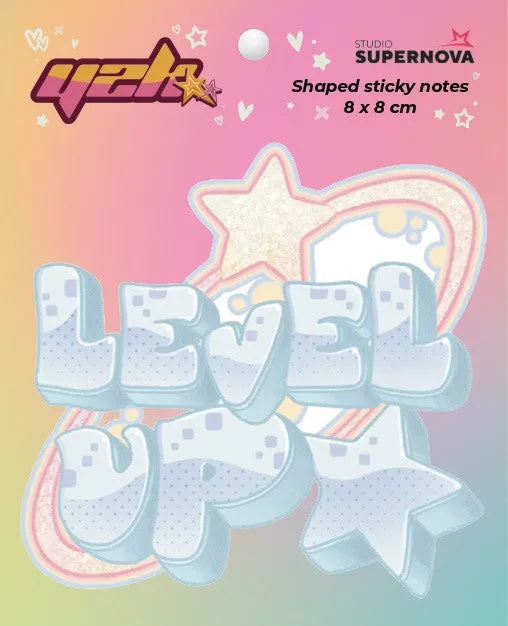 Studio Supernova Level Up sticky notes sagomate 50 fogli
