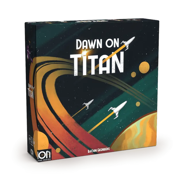ION Dawn on Titan gioco da tavolo spazio in solitario