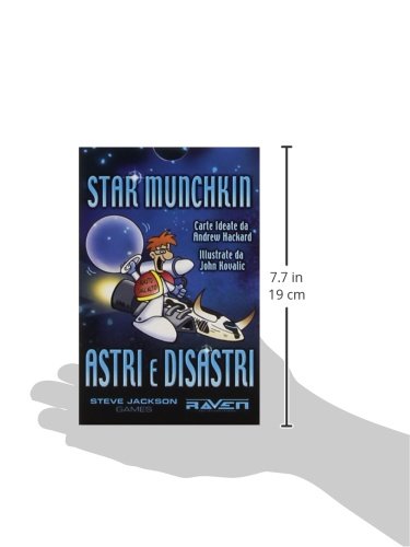 Raven Edizioni Star Munchkin Astri e Disastri espansione 18 carte