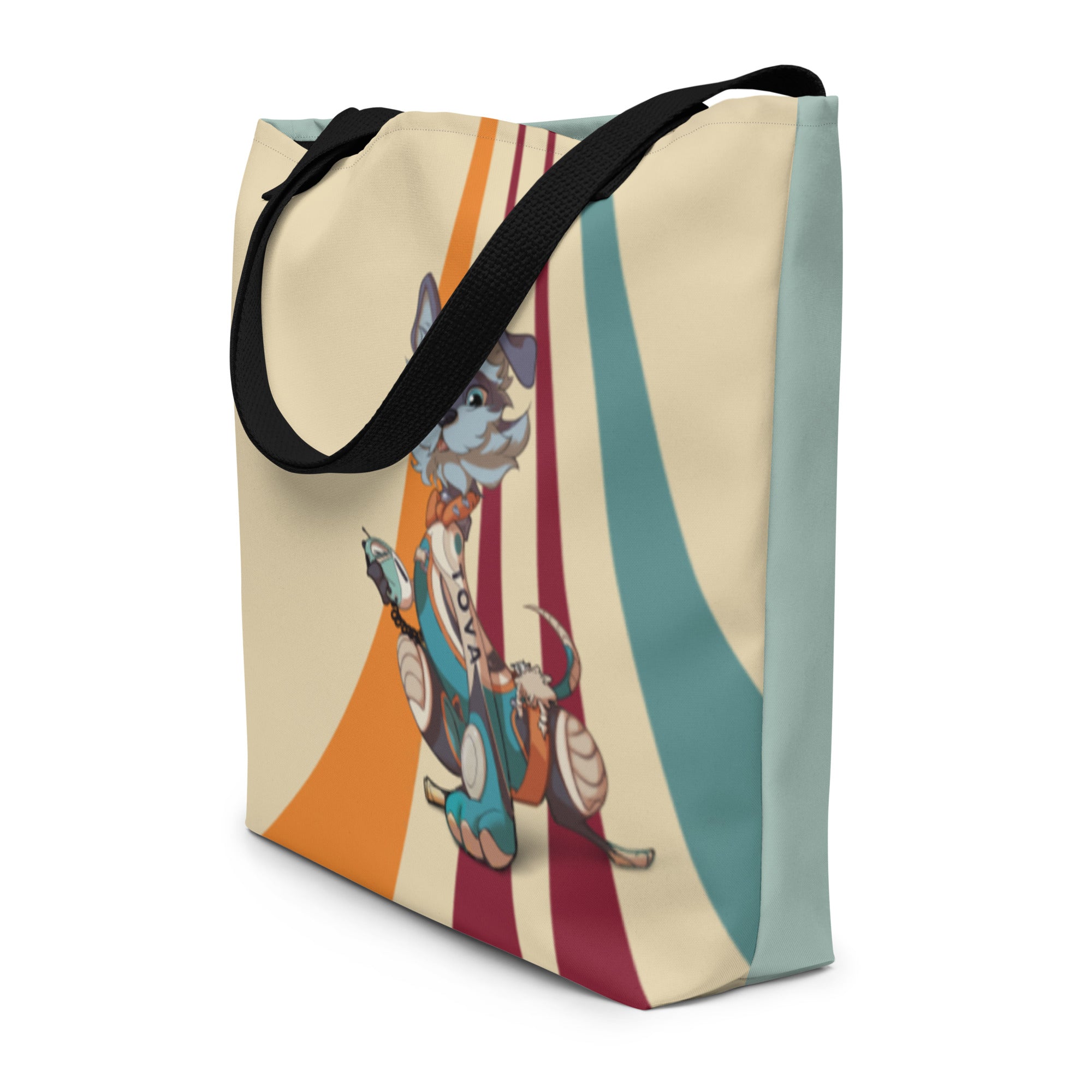 ION Fluffy Frontier Tova borsa tote large poliestere