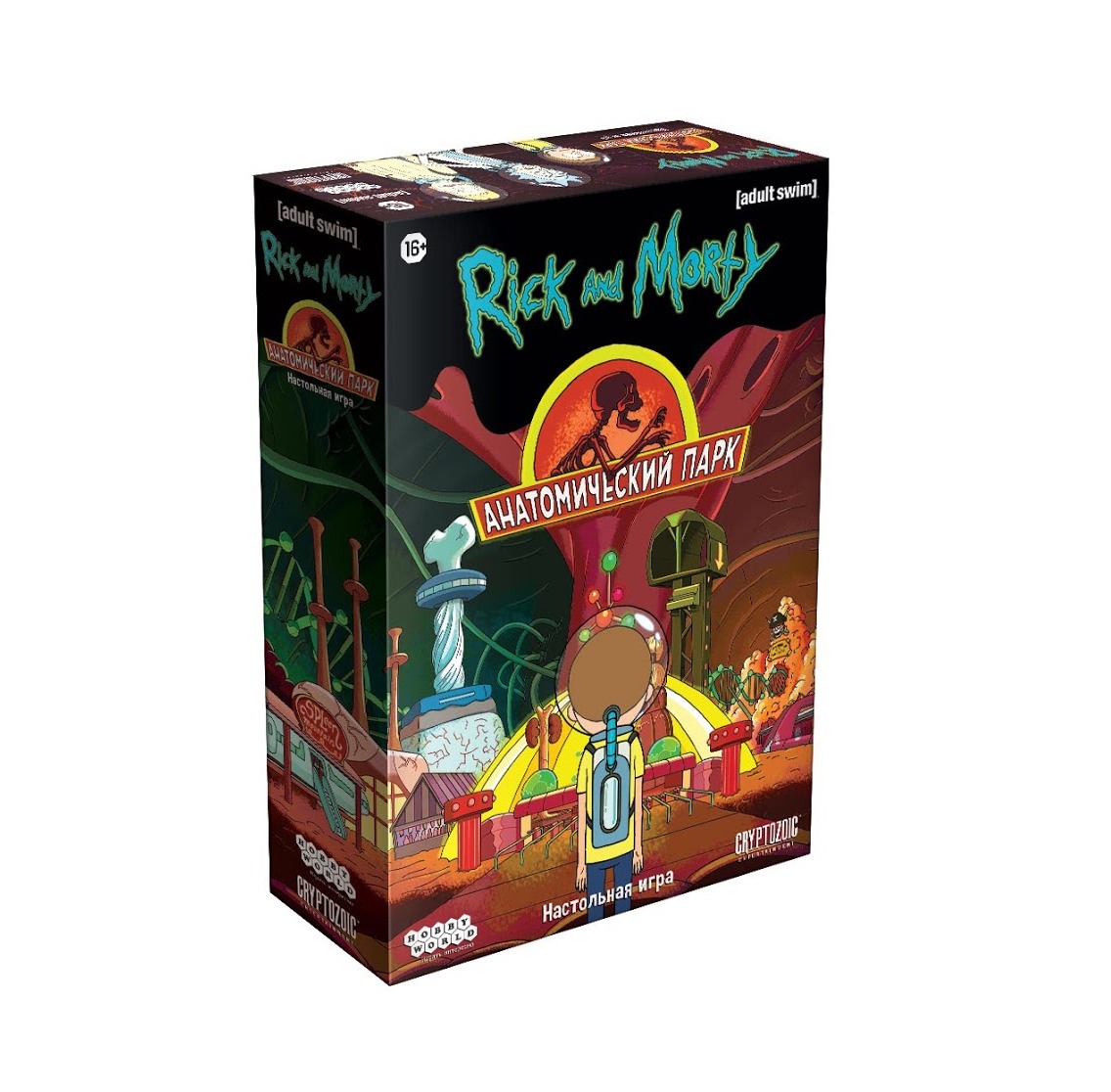 Niza Gams Rick e Morty Anatomical Park gioco da tavolo