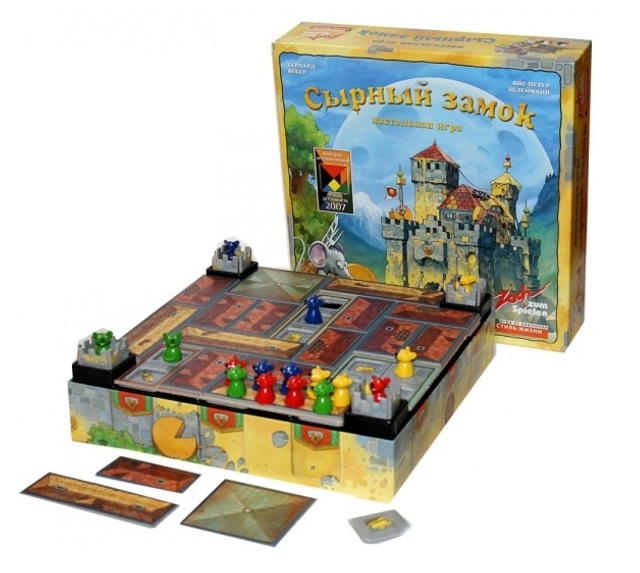Niza Gams Castello Formaggio gioco tavolo famiglia 4 topi