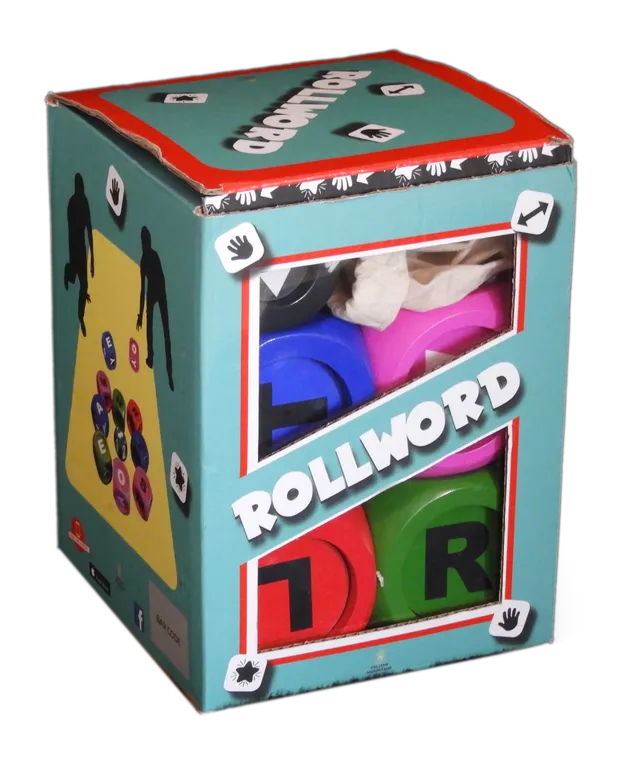 Topi Games Rollword gioco di carte lettere multilingue