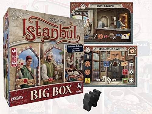 Raven Istanbul Big Box gioco da tavolo 2-5 giocatori espansioni