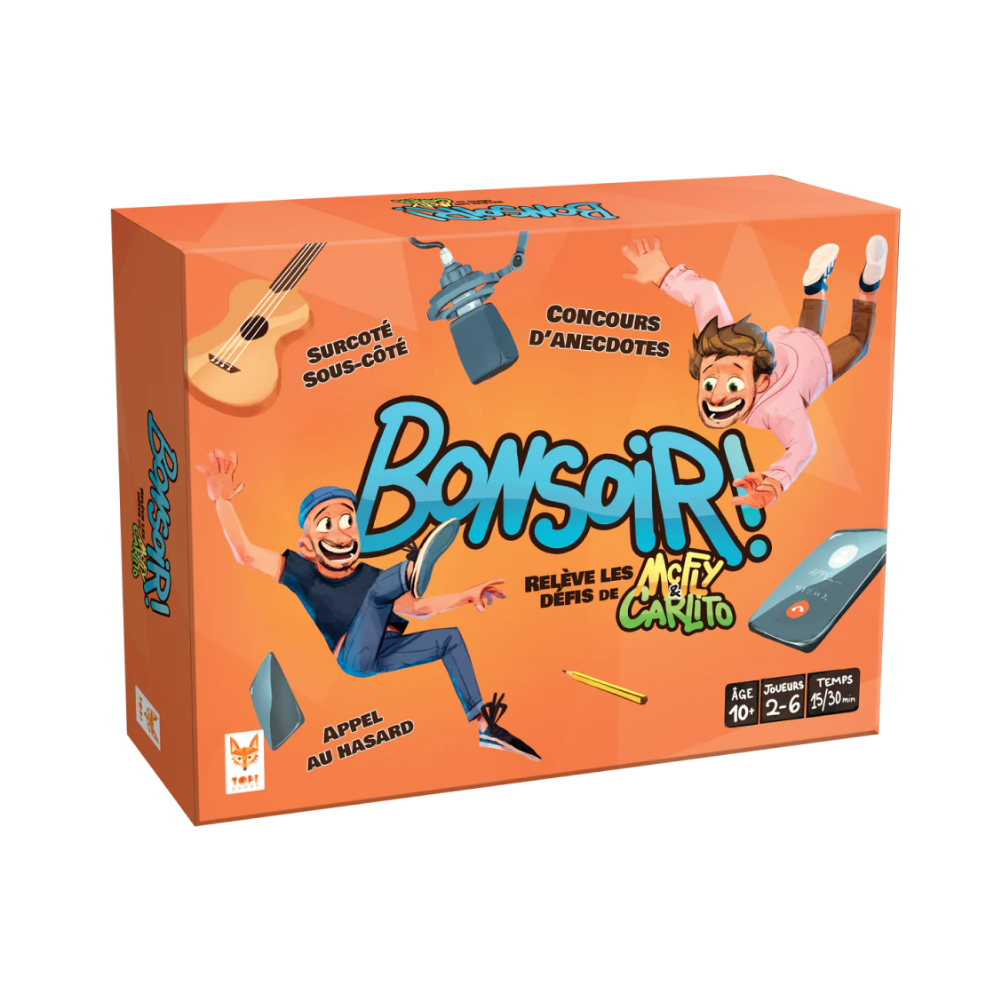 Topi Games Good Evening McFly e Carlito gioco di carte
