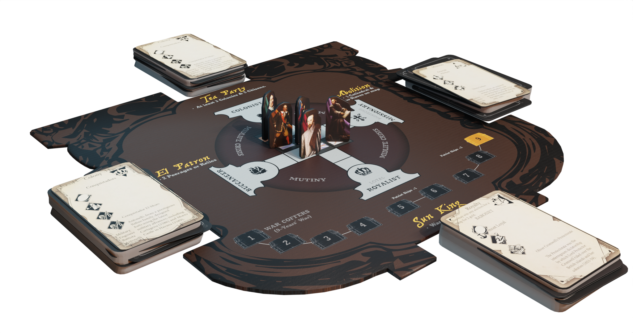 ION Games Pax Hispanica gioco da tavolo storico
