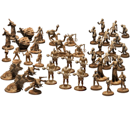 Niza Gams Whisper Parete set miniature sandrop