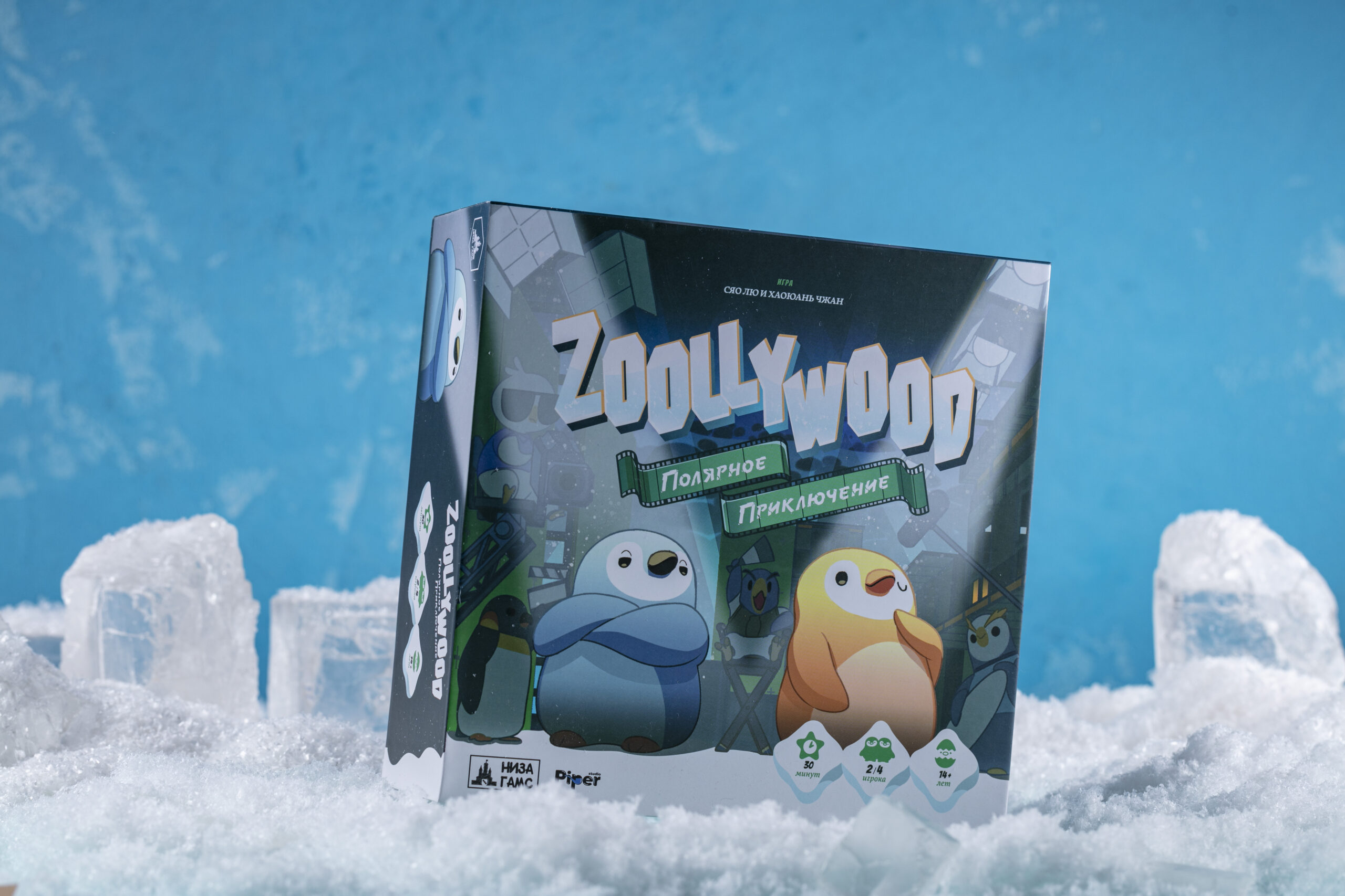 Niza Gams Zoollywood Avventura Polare gioco di carte