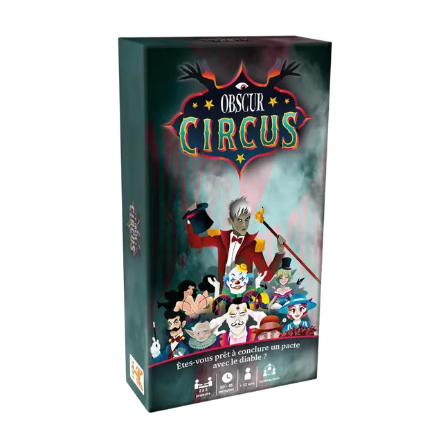 Topi Games Obscure Circus gioco da tavolo circo