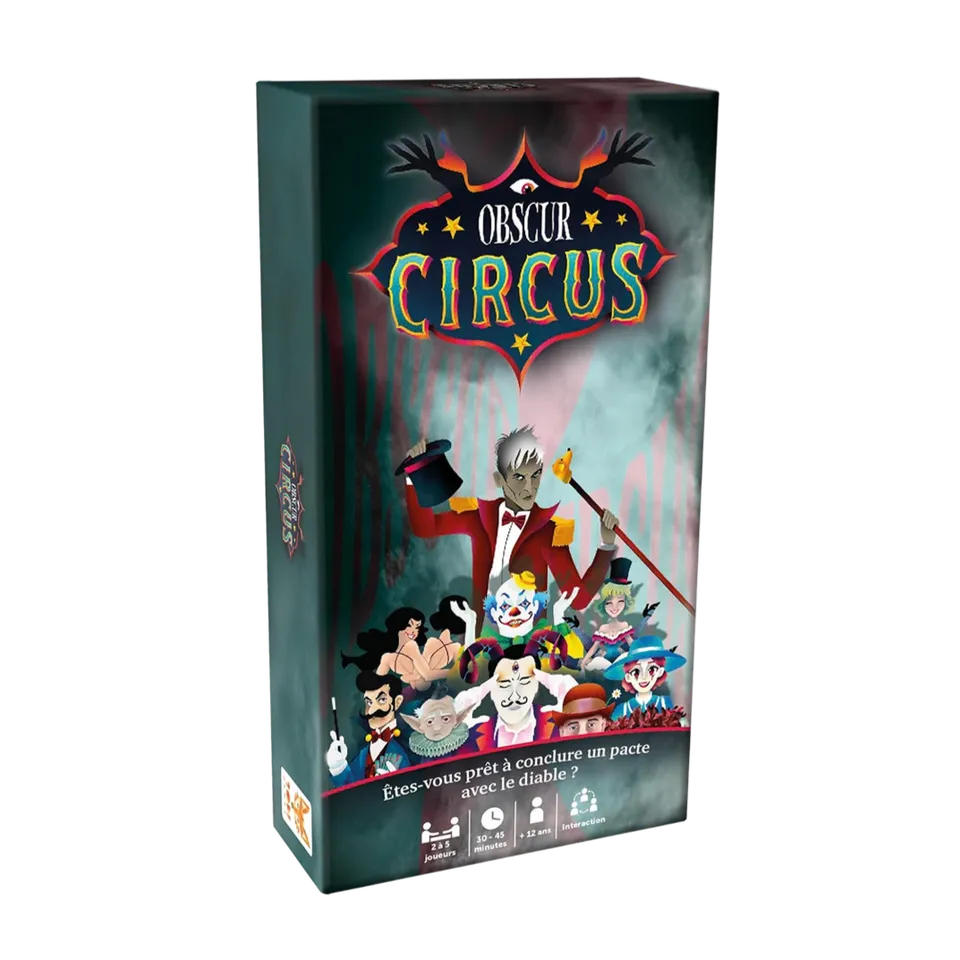 Topi Games Obscure Circus gioco da tavolo circo