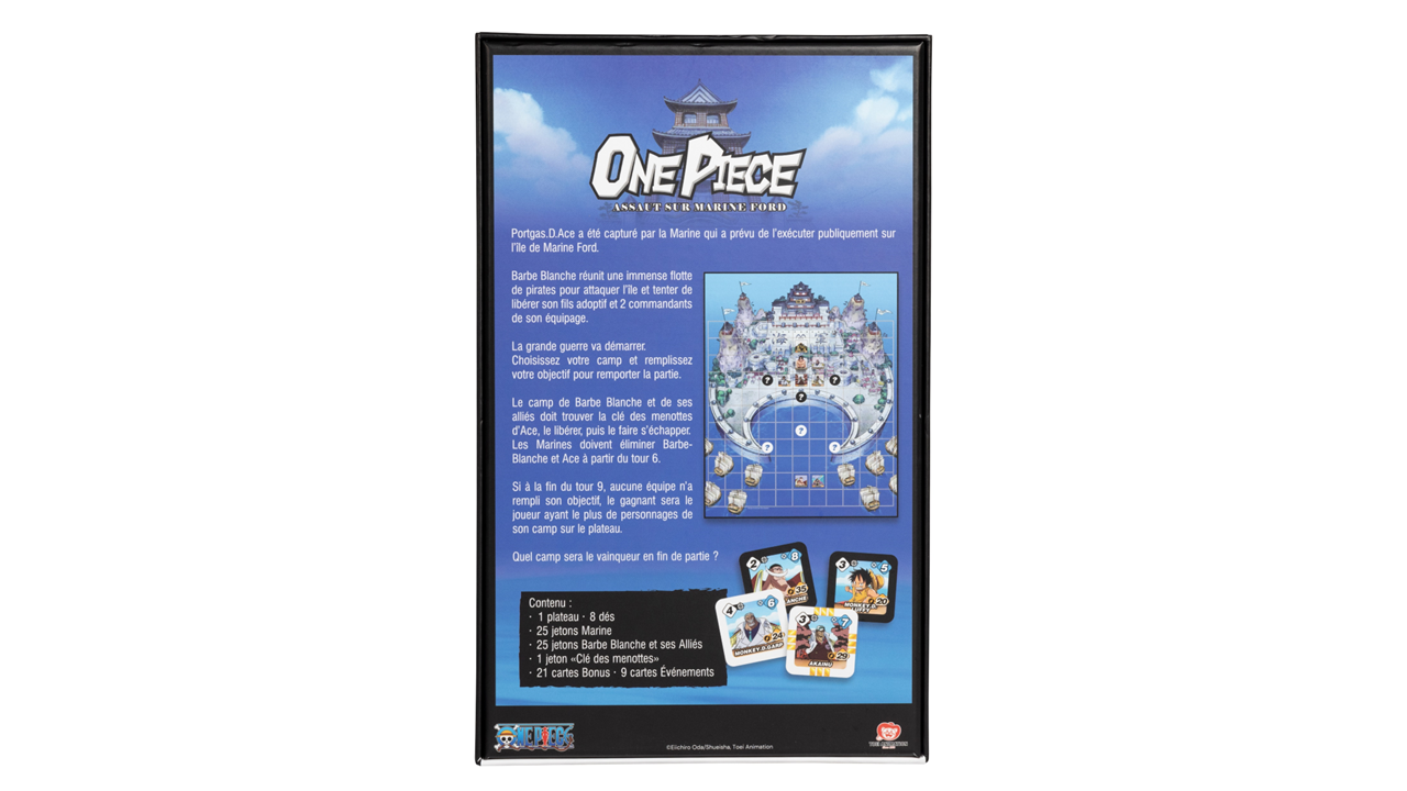 Topi Games One Piece Assault on Marineford gioco da tavolo