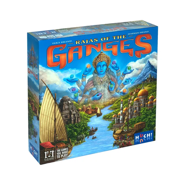 Niza Gams Rajas of Ganges gioco da tavolo dadi lavoratori
