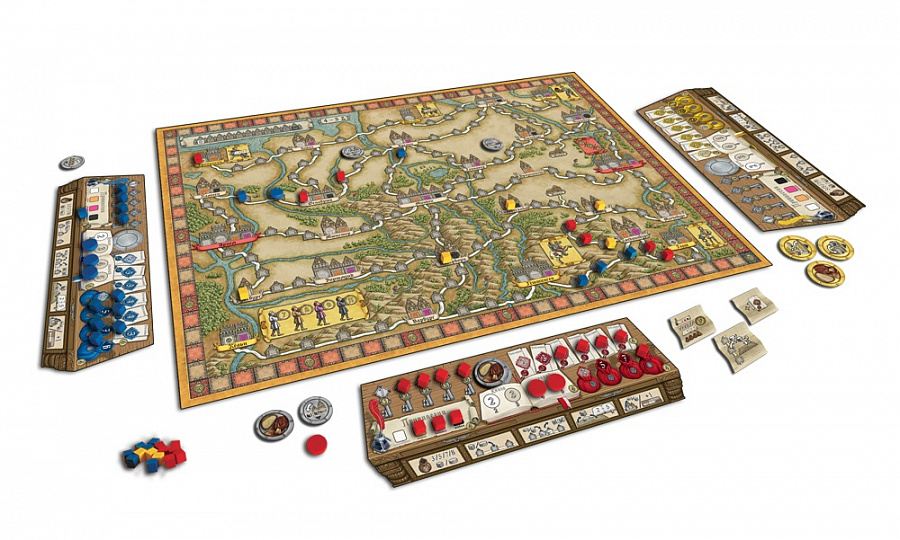 Niza Gams Hansa Teutonica gioco da tavolo strategico