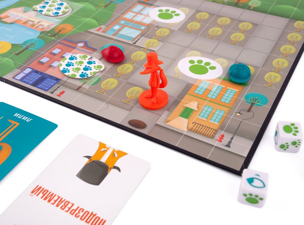 Niza Gams Volpe Furba gioco da tavolo bambini deduzione