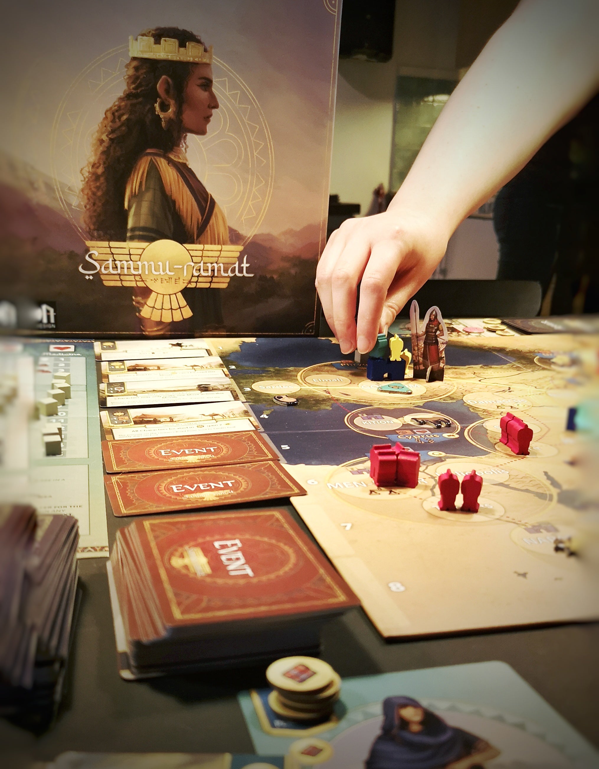 ION Sammu-ramat gioco da tavolo cooperativo