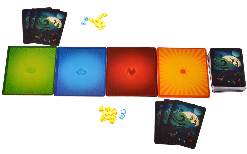 Niza Gams Battaglia Montagna Calva gioco di carte maghi