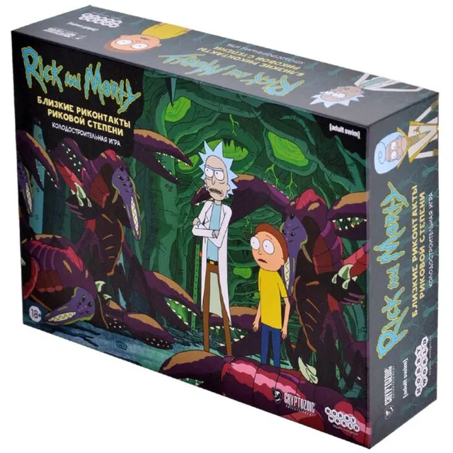 Niza Gams Rick e Morty gioco carte deckbuilding base strategico