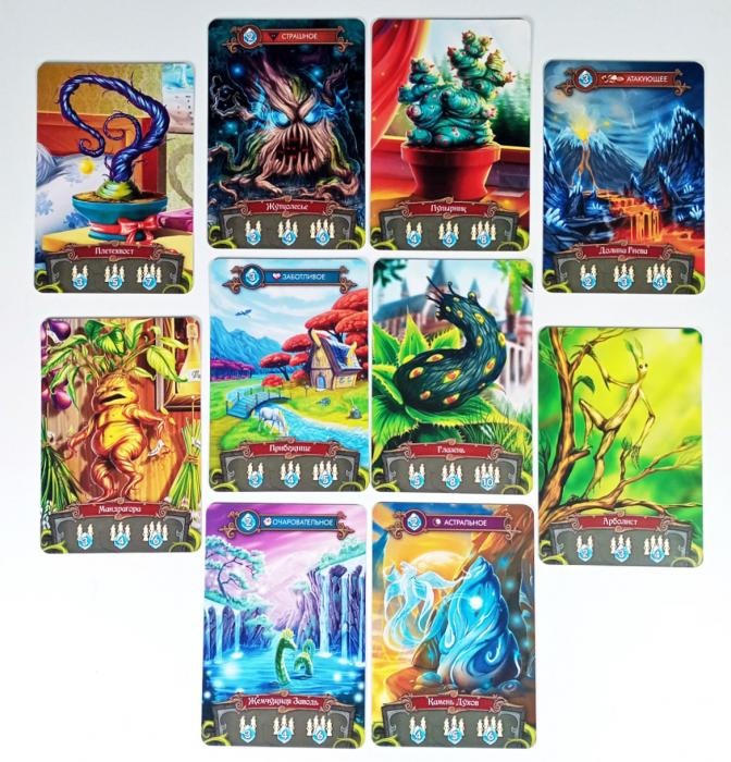 Niza Gams Evoluzione Creature Magiche gioco di carte