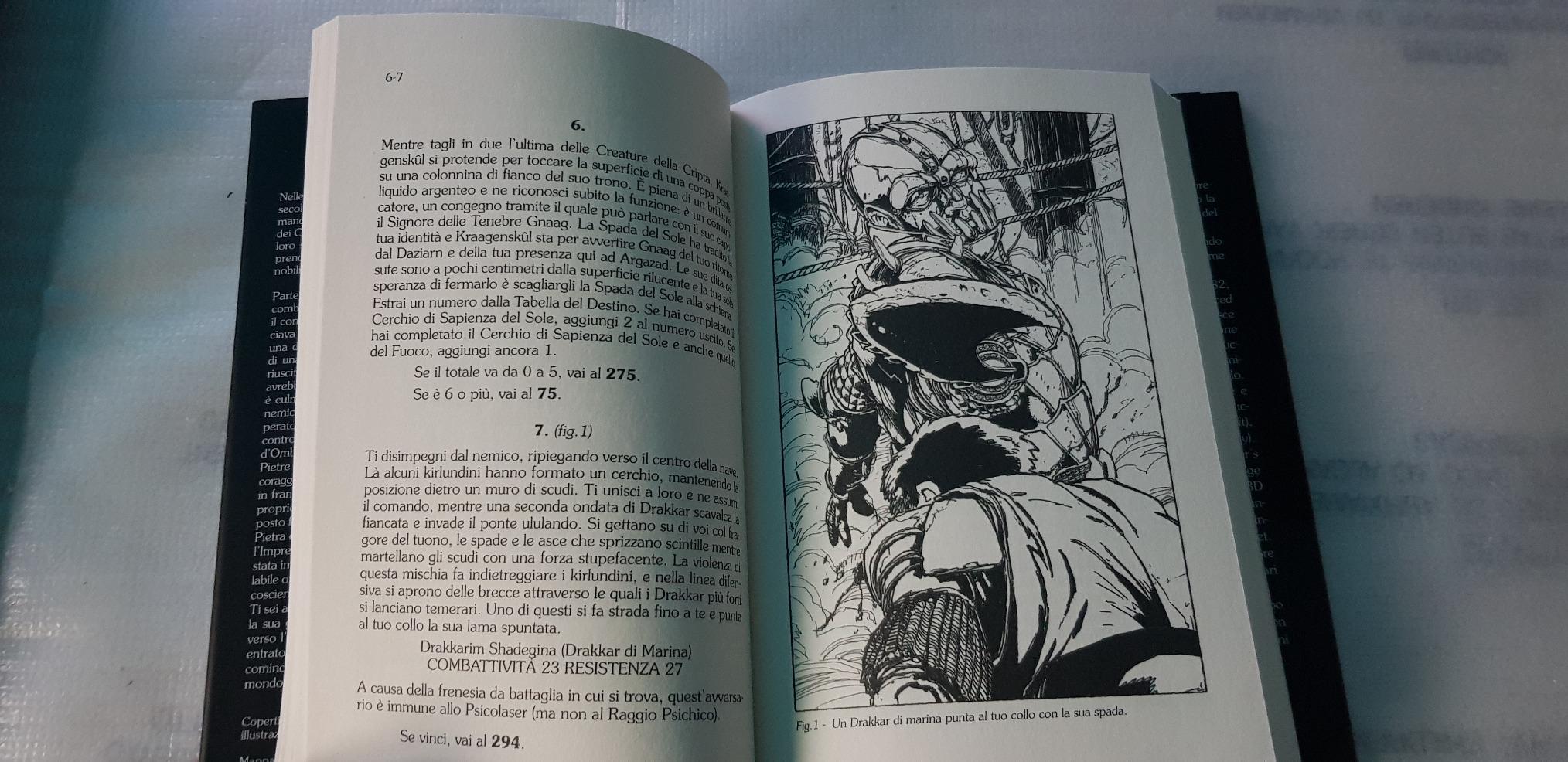 Raven Edizioni Lupo Solitario Sfida alle Tenebre 12 librogame