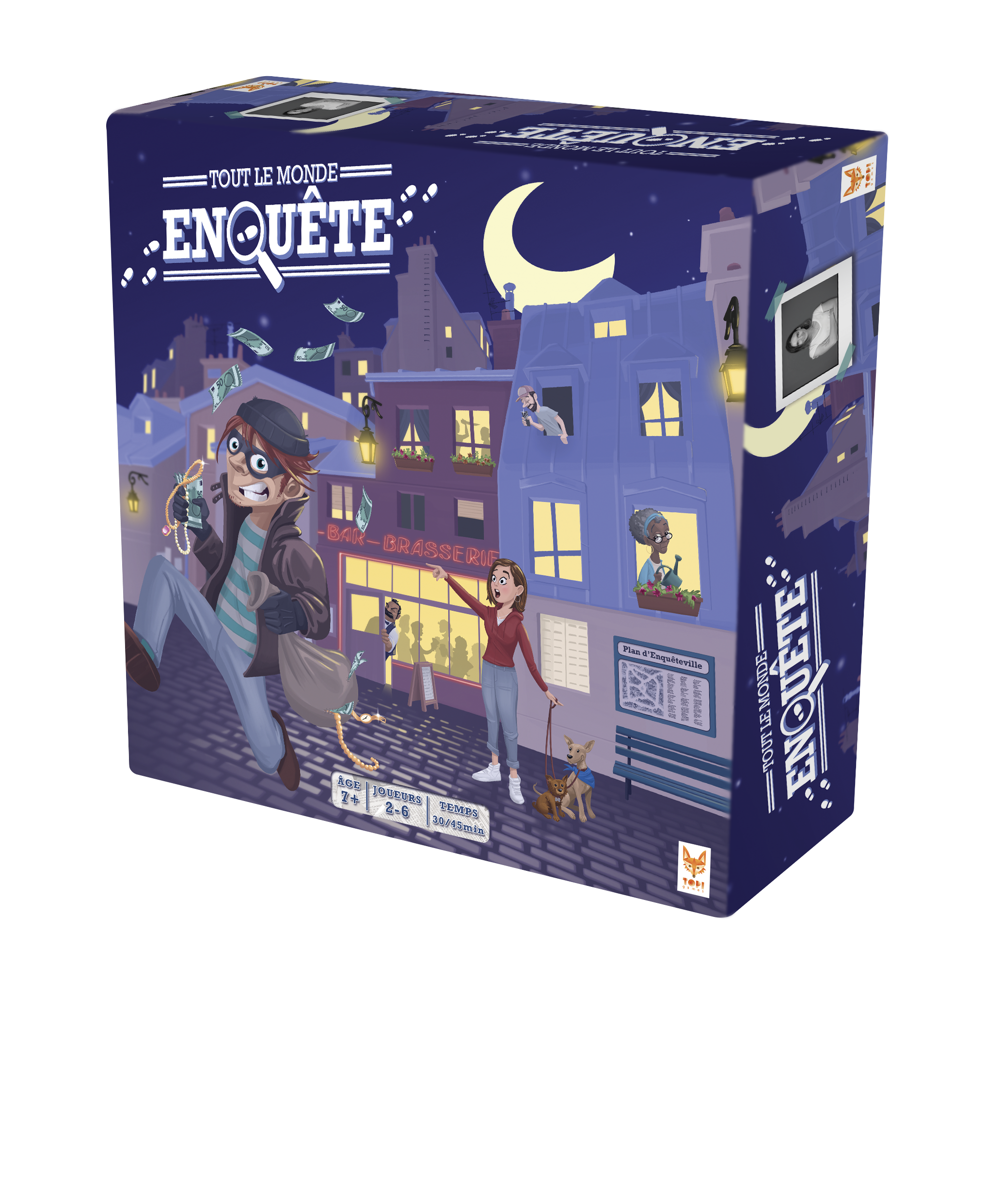 Topi Games Everyone Investigates Natoo's Game gioco investigativo