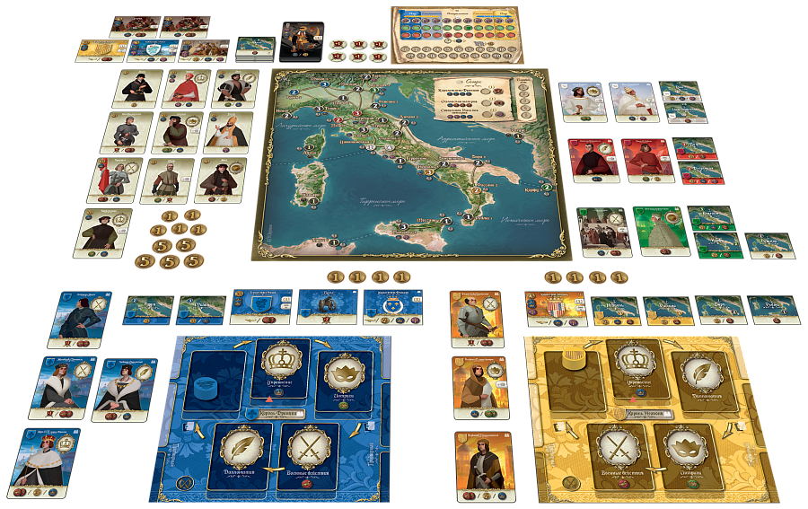 Niza Gams Властители gioco strategico Italia Rinascimento