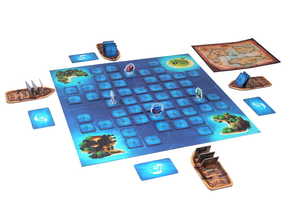 Niza Gams Leggende dei Pirati gioco da tavolo famiglia 4 giocatori