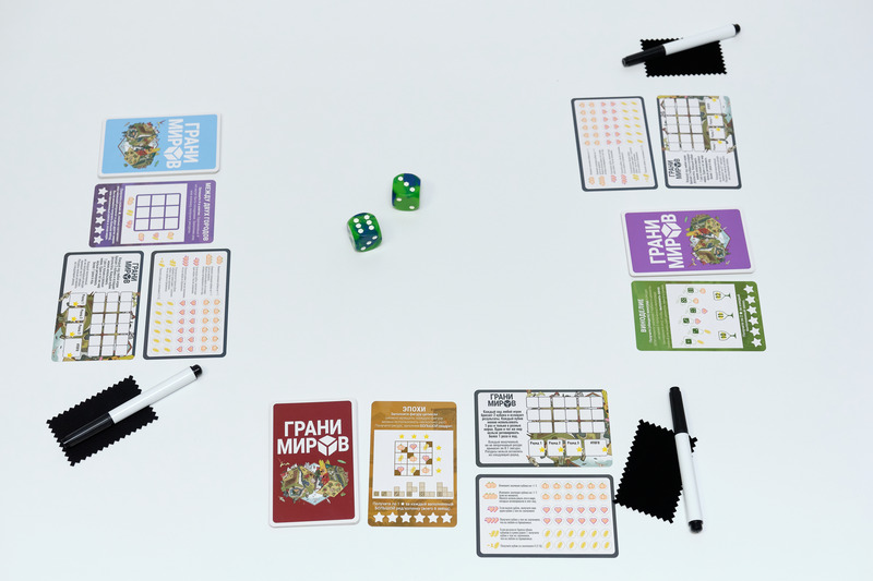 Stonemaier Rolling Realms gioco da tavolo roll & write