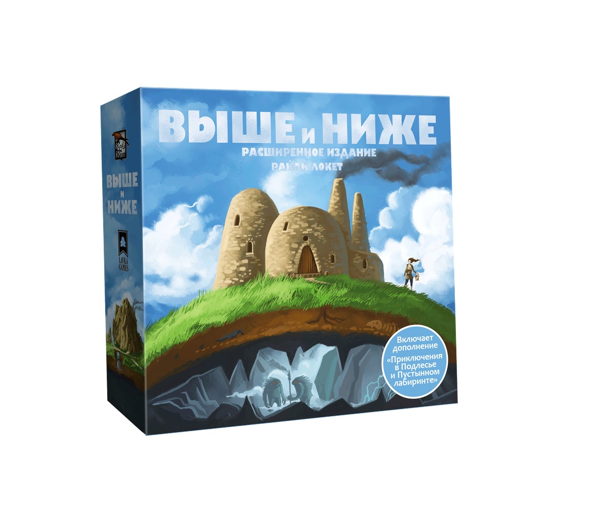 Niza Gams Above and Below gioco da tavolo villaggio ed esplorazione