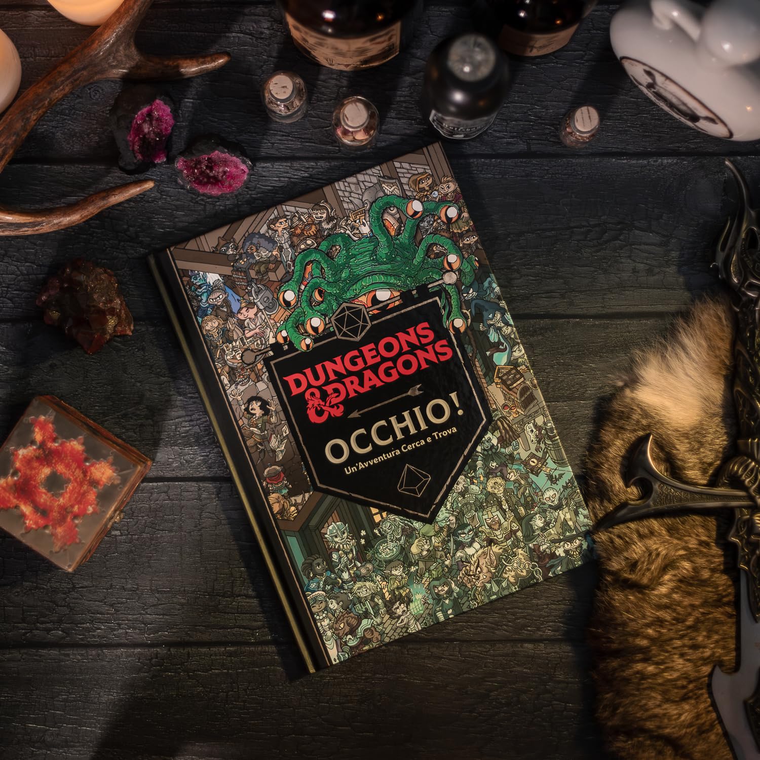 Raven Edizioni Dungeons & Dragons Occhio! libro cerca e trova