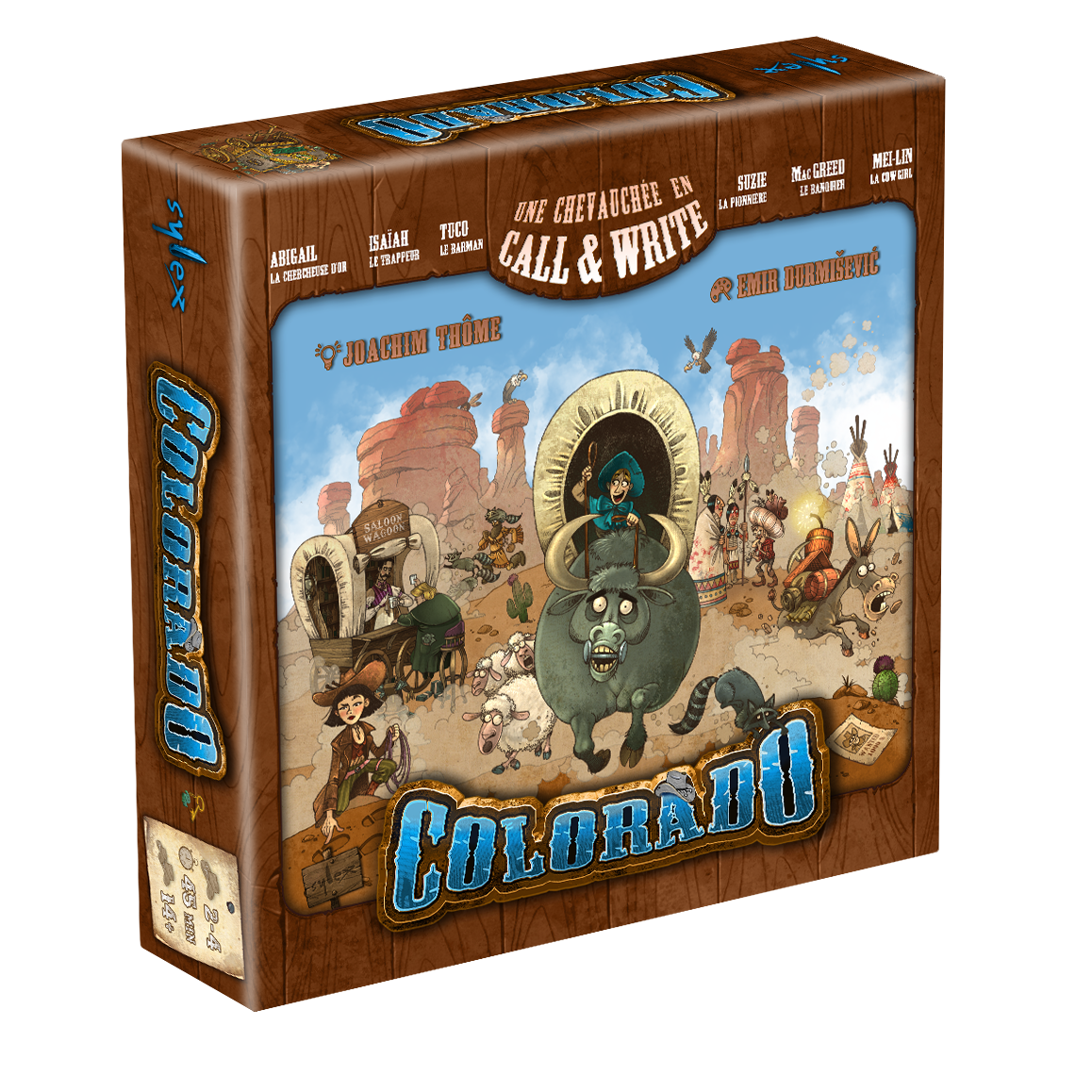 Sylex Edition Colorado gioco da tavolo edizione francese