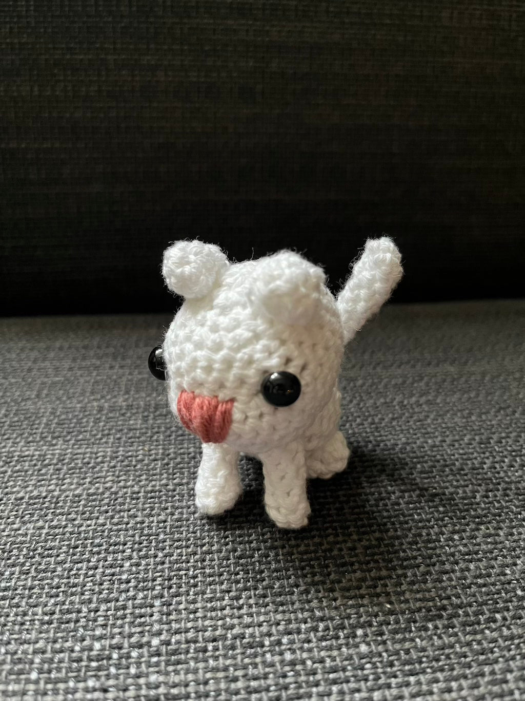 ION Games Pax Viking Junior Egyptian Mau peluche uncinetto