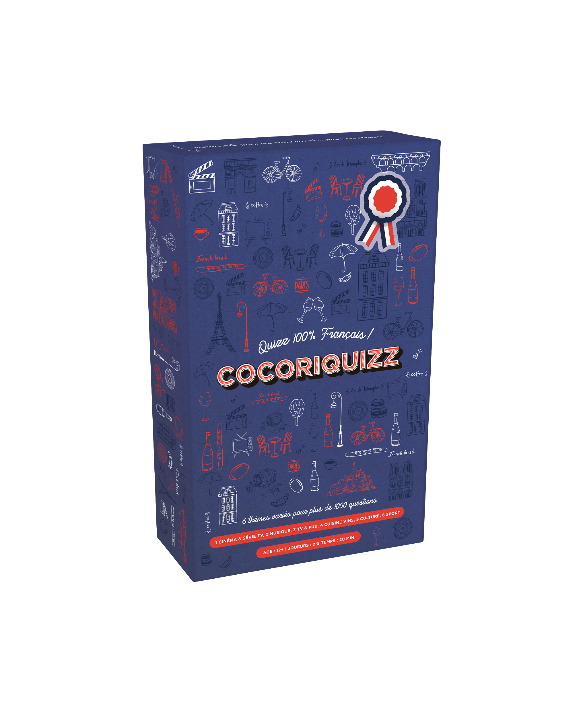 Topi Games Cocoriquizz 100% French Culture Quiz gioco quiz