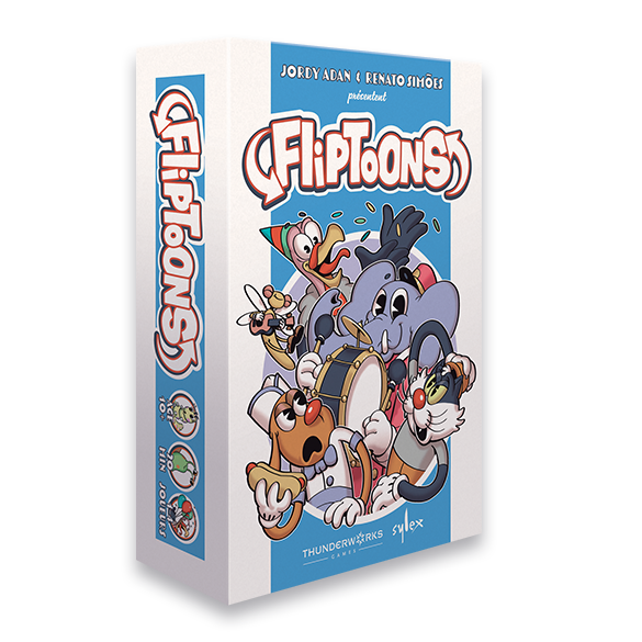 Sylex Edition Fliptoons gioco da tavolo edizione francese 20 min