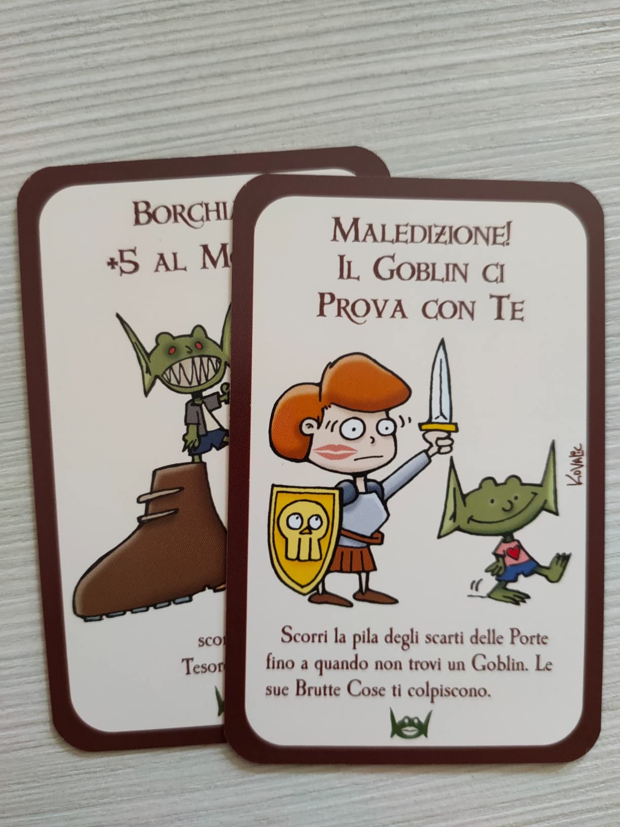 Raven Munchkin Pathfinder Baciami il Goblin espansione