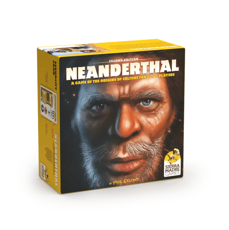 ION Neanderthal 2nd Edition gioco da tavolo preistoria coop