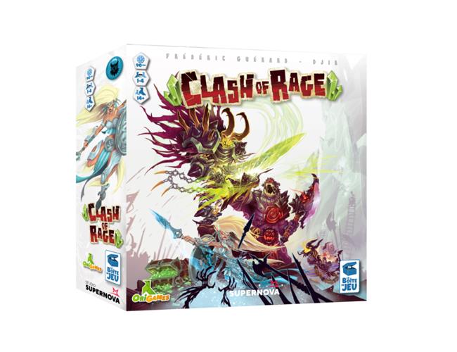 Studio Supernova Games Clash of Rage Gioco da Tavolo con Miniature