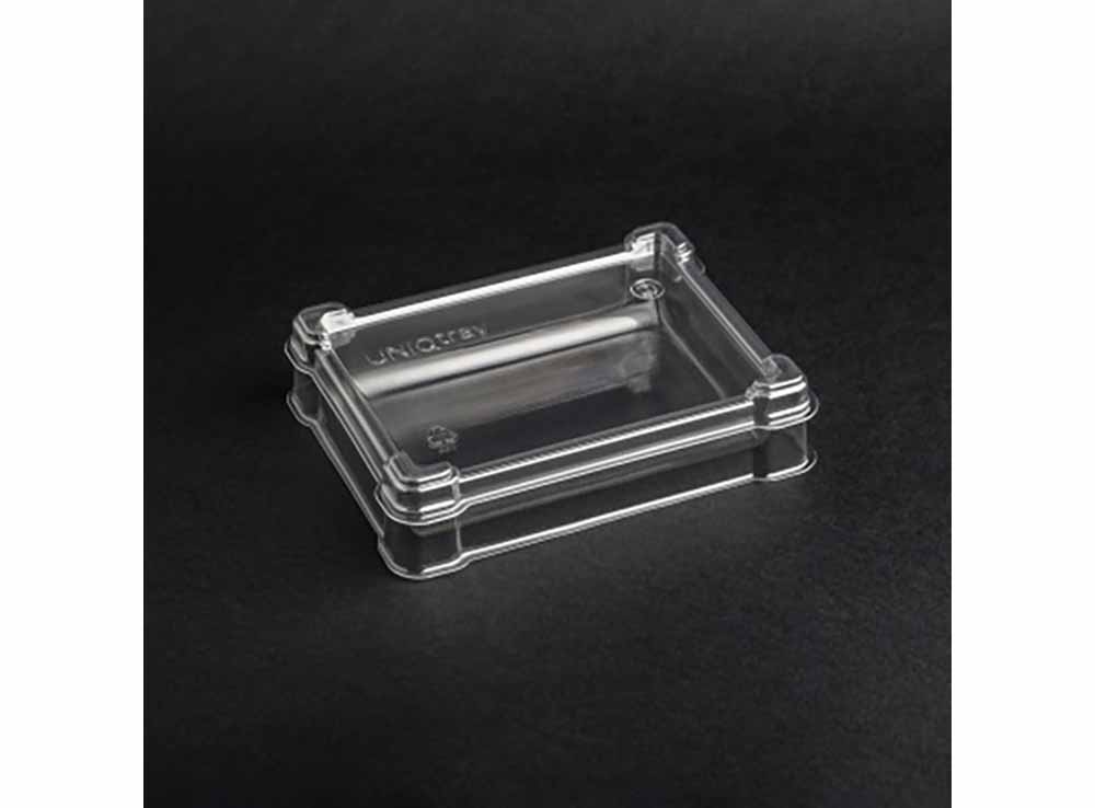 UniqTraySystem Token One scatola portapedine trasparente 1 scomparto