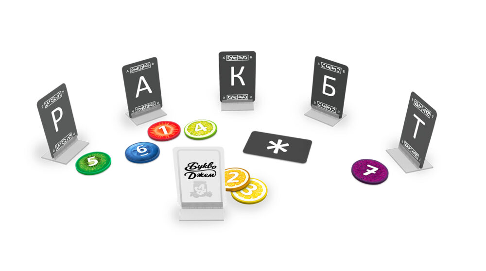 Letter Jam gioco di parole cooperativo scatola base