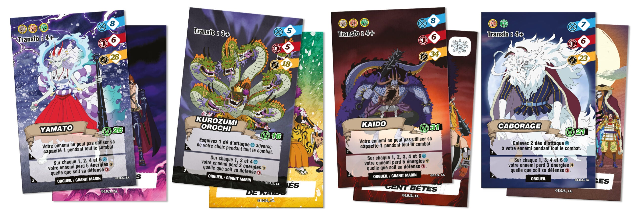 Topi Games One Piece Raid on Onigashima gioco da tavolo strategico