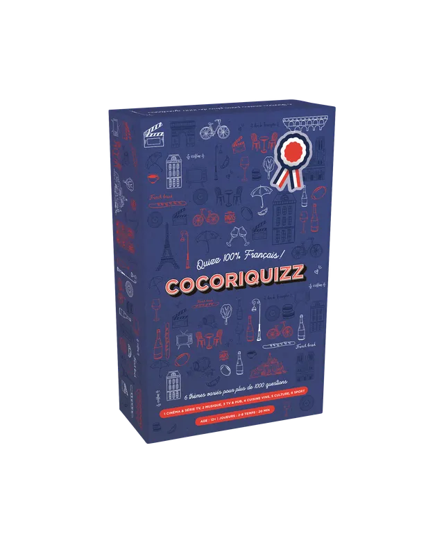 Topi Games Cocoriquizz 100% French Culture Quiz gioco quiz